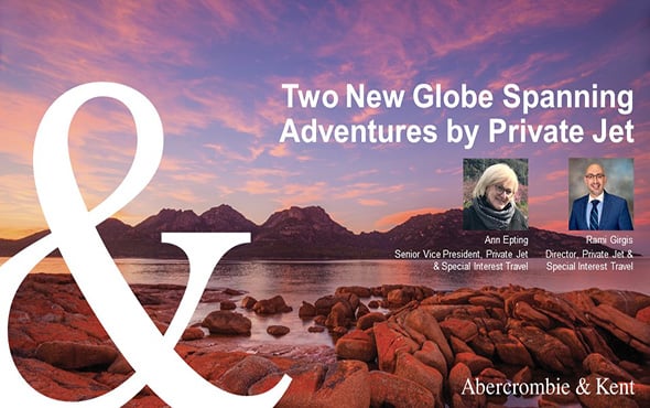 Explore Two New Globe Spanning Private Jet Adventures for 2024